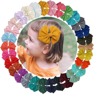 30 Colors 4.5 Inch Baby Girl Hair Bows with Alligator Clips Hair Barrettes Hair Accessories for Girls Toddler Infants Kids