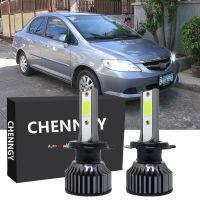 ชุดหลอดไฟหน้า LED P1 12-24V 6000K สีขาว สําหรับ HONDA CITY SEL GD6 GD8 2006 2007 2008 2009 2010 1 คู่