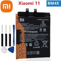 agapi 100 Original Xiao Mi BM4X 4710mAh Phone Battery For Xiaomi 11 Xiaomi11 Mi11 Replacement Batteries Bateria Tools