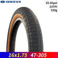 INNOVA 16X2.1 16X1.75 54-305 305ยางจักรยาน BMX 33PTI จักรยานพับได้เด็ก MTB ยางล้อยางอะไหล่รถจักรยานกันลื่น