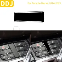 【YF】 Macan 2014-2021 Car Accessories Interior Shifter button Trim Sticker Modification Decoration