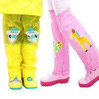 【 Cw】kids Rain Pants Waterproof Outdoor Hiking Leg Gaiters Raincoat For Children Calf Rainwear Rain Cover For 3-10 Years Children