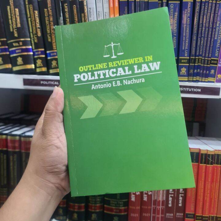 Outline Reviewer In Political Law - Nachura (2016 Edition) | Lazada PH