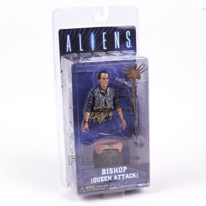 NECA ALIENS Bishop Queen Attack Action Figure Collection PVC Figurine ...