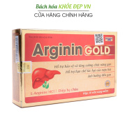 Viên uống bổ gan Arginin Gold giải độc gan, hạ men gan