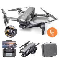 2023ใหม่ SJRC F22s Pro GPS Drones 4K HD EIS กล้องเลเซอร์หลีกเลี่ยงอุปสรรค2แกน Gimbal Brushless พับ Quadcopters RC 3.5KM