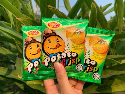 Patato Crisp ขายดีในตำนาน  รสผัก 1 กล่อง 30 ซอง กรอบ มัน อร่อย