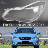 บทความสำหรับรถยนต์ Subaru XV 2012 2013 2014 2015 2016อุปกรณ์เสริมรถยนต์โคมไฟหน้าวัสดุ PC นำเข้าทนทานถูกนำมาใช้