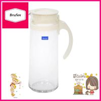 เหยือกน้ำแก้ว OCEAN PATIO 1.265 ลิตร สีขาวGLASS PITCHER OCEAN PATIO 1.265L WHITE **ราคารวม Vat แล้วค่ะ ไม่มีบวกเพิ่ม**