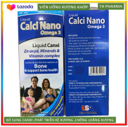 Hộp 100 viên] Viên uống Liquid Calcium Nano OMEGA3 Giúp bổ sung Canxi