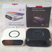 (สินค้าใหม่)นาฬิกาปลุกดิจิตอลเครื่องชาร์จไร้สาย Wireless charger   94-91-0002