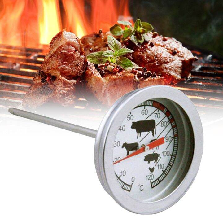 【HOMESTYLISH】 Thermometer Stainless Steel Tempreture Measure Tools