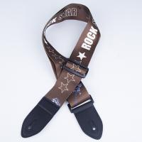 Guitar Strap Ethnic Widened Acoustic Guitar Strap Electric Guitar Polyester Printed Strap