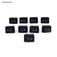 qiaoneixie 10pcs 2 PIN 12V รถเรือกลมจุดเปิด/ปิด Rocker สลับชุดเครื่องมือ