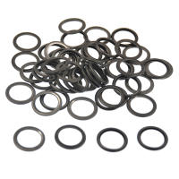 50pcs OE Replacement 16mm Oil Drain Plug Crush Washer Oil Pan Gaskets for Subaru Crossrek Forester Impreza Auto Car Accessories