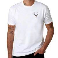 New Deer Antlers Love Heart Shape T-Shirt summer clothes Tee shirt tees aesthetic clothes T-shirt men 4XL 5XL 6XL