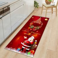 Modern Kitchen Floor Mat Bedroom Bedside Decoration Long Rug Home Entrance Doormat Hallway Balcony Bathroom Anti-Slip 3D Carpets