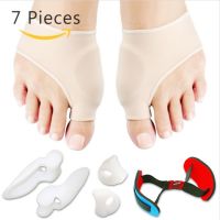 ┋ Hallux Valgus Corrector Orthopedic Big Toe Bone Thumb Bunion Corrector Silicone Socks for Legs Foot Care Pedicure Tools