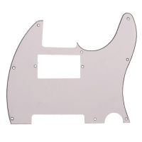 White 3-Ply Electric Guitar Double Coil Pickup Monting Hole Pickguard Anti-Scratch Plate Pick Guard Accessories