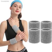 ❃ 4Pcs Wrist Sweatband Tennis Sports Wristband Volleyball Gym Elastic Brace Support Sweat Band Towel Bracelet Protector