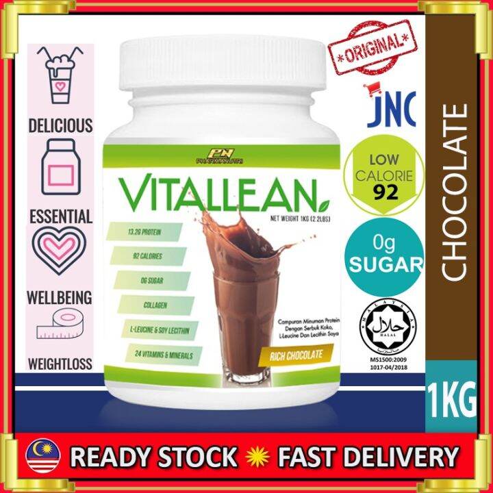 Vital Lean VitalLean Meal Replacement, 1kg,33 Servings Halal 13g