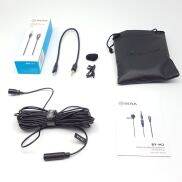 Mic thu âm cài áo Boya BY-M2 cắm cổng Lightning cho Iphone