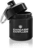 Eargasm Earplugs Carrying Case Great for Earplugs and Pills - Black