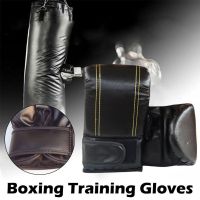 1 Pair Unisex Boxing Gloves Adults Women Men Boxing Sanda Gloves Boxing Training Exercise Leather Gloves Sports Protection Mitts