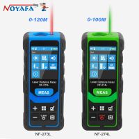 Noyafa เครื่องวัดเมตรเลเซอร์สีเขียว NF-274L 60ม. 80ม. 100ม. วัดหาช่วงวัดเลเซอร์หาระยะเครื่องมือทดสอบระดับอิเล็กทรอนิกส์