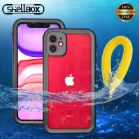 ✐❦ↂ SHELLBOX Waterproof Case For iPhone 11 Pro MAX Case Underwater Diving Shockproof Cover for iPhone 7 8 Plus XR XS Max Full Coque