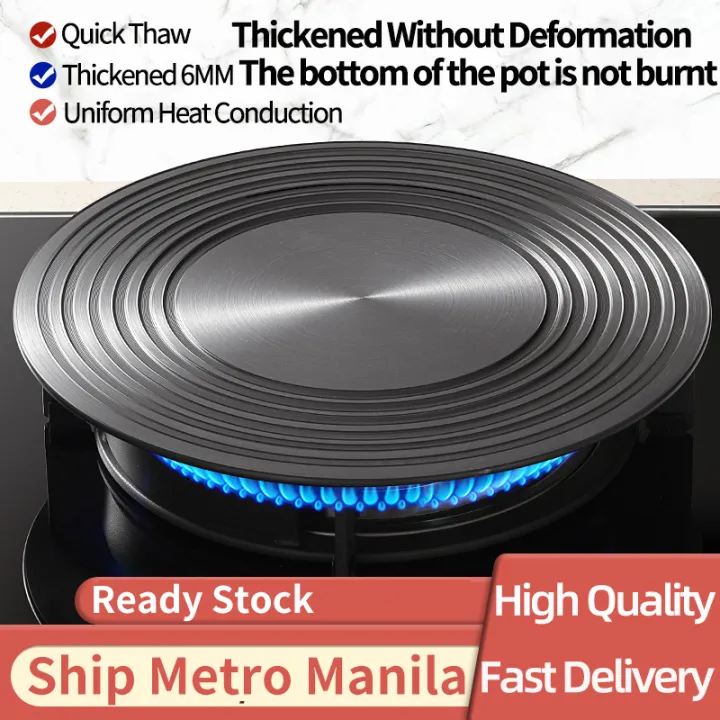 LAYOTO Heat Diffuser for Gas Stove Heat Conduction Plate Household Thaw