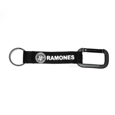 พวงกุญแจ​เกี่ยว​หู​กางเกง​ เกี่ยว​กระเป๋า​ สาย​ยาว​ Ramones