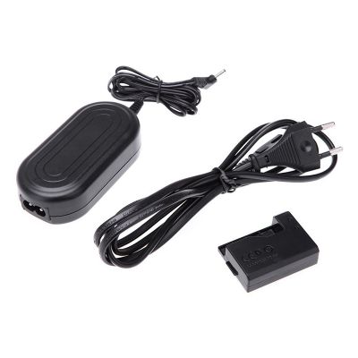 ACK - E10 AC 100 - 240V Power Adapter with DC transformer Cable Kit for Canon EOS 1100D / Kiss X50 / Rebel T3 (Black)