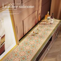 [COD] of contemporary and contracted senior TV cabinet cloth waterproof hot silicone strip tablecloth mesa protection mat