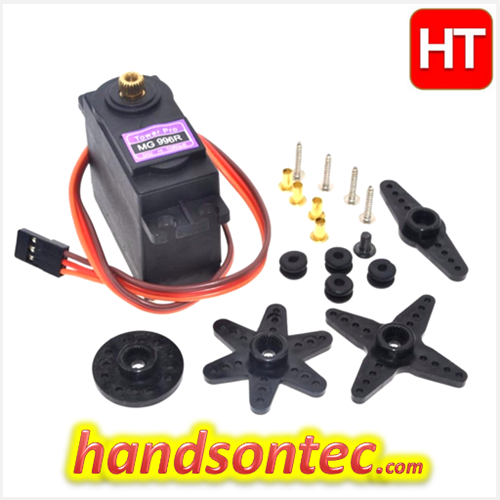 MG996R Metal Gear Servo Motor 360° Continuous Rotation Lazada