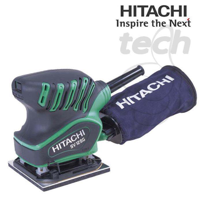 Mesin Amplas Kotak Persegi Orbital Sander Hitachi Sv12sg Sv 12sg