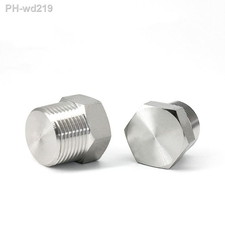 1pcs-1-8-1-4-3-8-1-2-3-4-1-1-1-4-1-1-2-2-bsp-npt-male-304-stainless-steel-oil-plug-countersunk-end-plug-with-hex-head