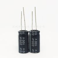 5PCS/lot 100v220uf High Quality Plug-in 12.5X21 Aluminum Electrolytic Capacitor 220 Uf 100 V Size：13x20（mm）