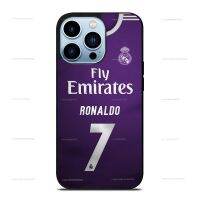 Cristiano Ronaldo Real Madrid Jersey Phone Cases For iPhone 13 Pro Max Xsmax 11Promax 11Pro 8Plus Xs 8 11 Xr 12 X 12Pro Samsung S21 S21 Ultra Note20 S20 S10 Note8 Note9 Note10 P40