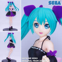 Figure ฟิกเกอร์ งานแท้ 100% Sega จากการ์ตูนเรื่อง Vocaloid Project Diva Arcade Future Tone โวคาลอยด์ โปรเจกต์ดีวา อาร์เคด Hatsune Miku ฮัตสึเนะ มิกุ Ver Original from Japan Anime อนิเมะ การ์ตูน มังงะ คอลเลกชัน New Collection manga Model โมเดล