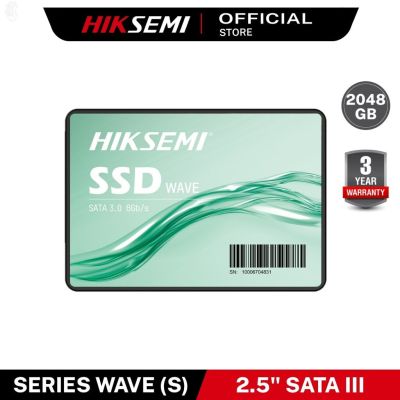 ลด 50% (พร้อมส่ง)HIKSEMI WAVE(S) CONSUMER SSD 2048GB SATA III R 550 MB/s W 510 MB/s WARRANTY 3 YEARS(ขายดี)