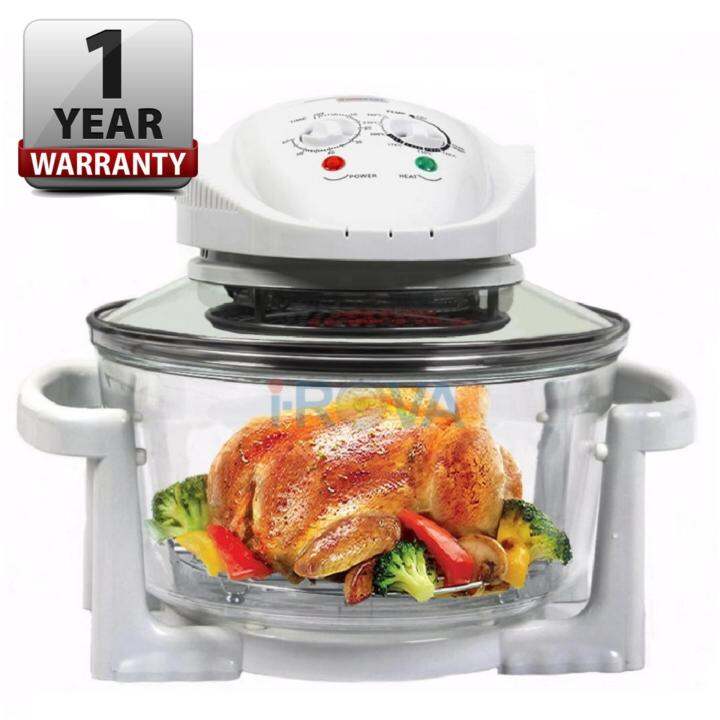 FlavorWave Halogen Convection Oven 12L Glass Oven Bowl Air Fryer Oven