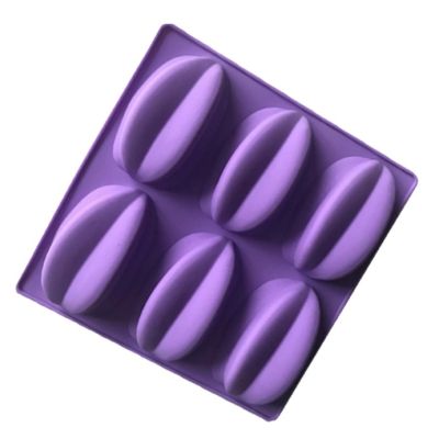 GL-แม่พิมพ์ ซิลิโคน รูปมะเฟือง 6 ช่อง (คละสี) Star fruit shape silicone Molds