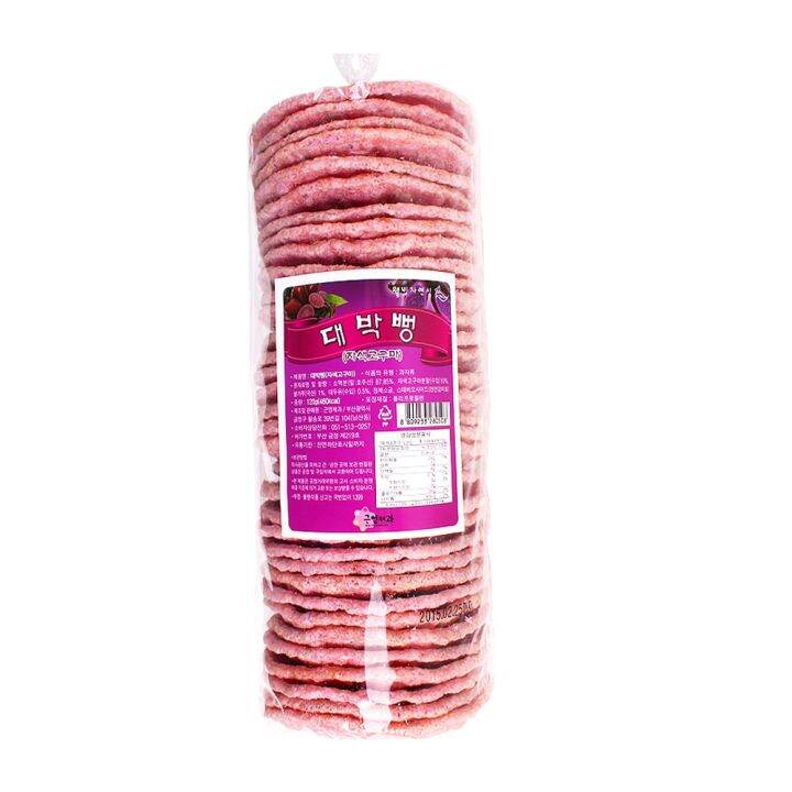 Asak Rice ข้าวเกรียบทอดเกาหลี รสมันม่วง asak korean rice cracker purple sweet ...