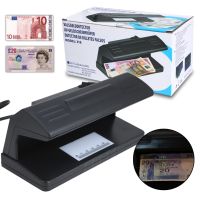 UV Light Practical Counterfeit Bill Currency Fake Money Detector Checker EU Plug Black Color 183x82x90 mm Forged Money Tester