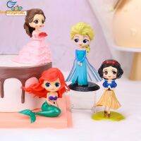 LeadingStar Fast Delivery YNC Disney Princess Figure Cute Figures Collectibles Snow White,Bella,Elsa,Sophia,Ariel Figure Cake Toy Topper Gift