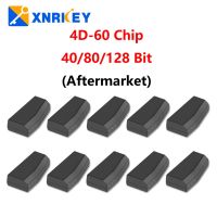 XNRKEY Aftermarket 4D60 (40/80/128 Bit) Transponder Chip for Ford Fiesta Connect Focus Mondeo Ka Car Key