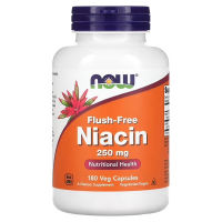 NOW Foods Niacin Flush-Free 250 mg / 500 mg / Vitamin B-3