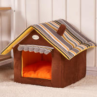 Cat House Waterproof Comfortable Cotton Nest For Outdoor Outdoor House In Winter Thick Warm Can Be Taken Apart Washed Folded