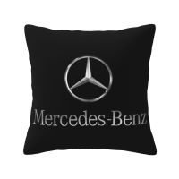 Mercedes Benz (1) Home Decor Pillowcase Casual Couch Chair Waist Car Computer Bed Sofa Throw Polyester Pillow Case Bedroom Office（45cm x 45cm）